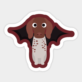 English Pointer Fancy Dress Costume Sticker